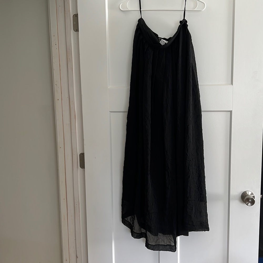 Vintage 1980s Christopher & Banks Crinkle Maxi Skirt